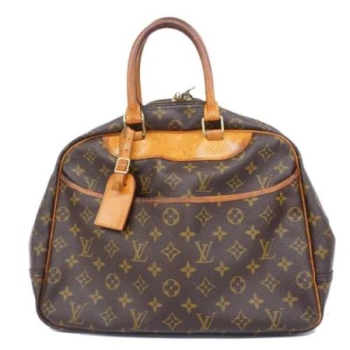 Pre-owned Fabric louis-vuitton-bags Louis Vuitton Vintage , Brown , Da...