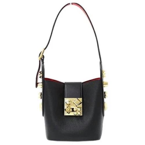 Pre-owned Leather shoulder-bags Christian Louboutin Pre-owned , Black ...