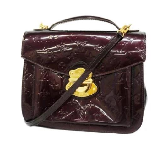 Pre-owned Fabric louis-vuitton-bags Louis Vuitton Vintage , Purple , D...