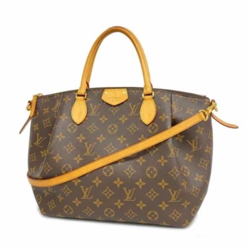 Pre-owned Fabric louis-vuitton-bags Louis Vuitton Vintage , Brown , Da...