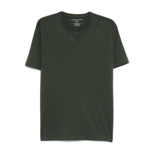 Groene T-shirts en Polos Majestic Filatures , Green , Heren