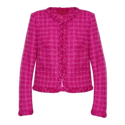 Tweed jas Kate Spade , Pink , Dames