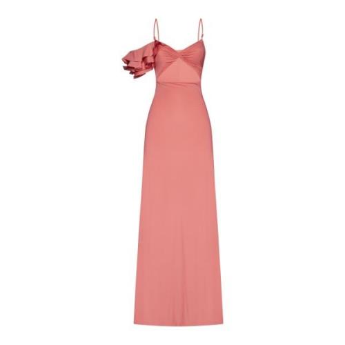 Elegante Jurken Collectie Maygel Coronel , Pink , Dames