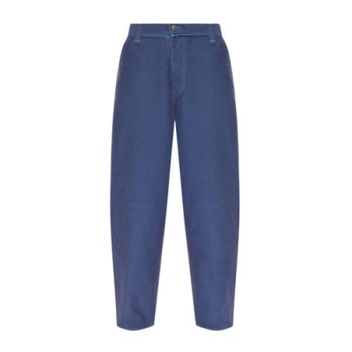 Broek met ruwe afwerking Maison Margiela , Blue , Dames