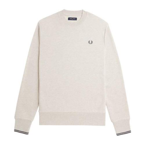 Beige Sweater Collectie Fred Perry , Beige , Heren