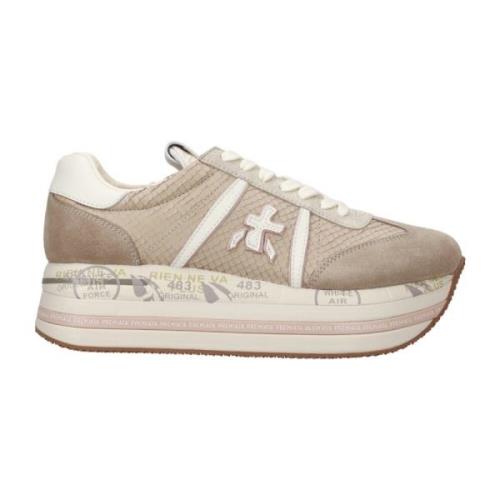 Beige Sneakers Premiata , Beige , Dames