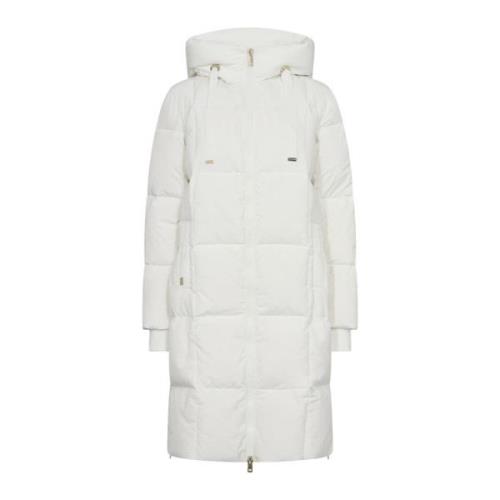 Lange Donsjas Offwhite MOS Mosh , White , Dames