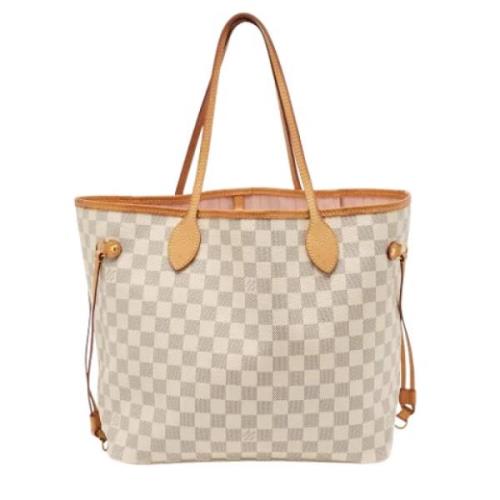 Pre-owned Leather totes Louis Vuitton Vintage , Gray , Dames