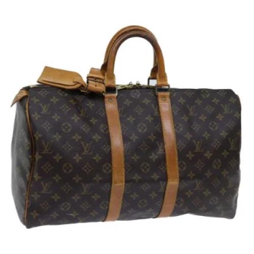 Pre-owned Canvas louis-vuitton-bags Louis Vuitton Vintage , Brown , Da...