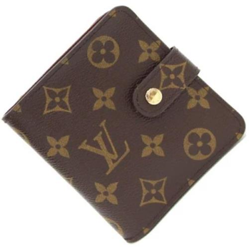 Pre-owned Fabric wallets Louis Vuitton Vintage , Brown , Dames