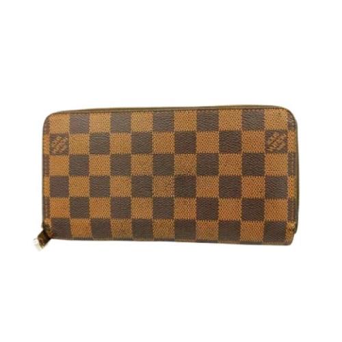 Pre-owned Fabric wallets Louis Vuitton Vintage , Brown , Dames