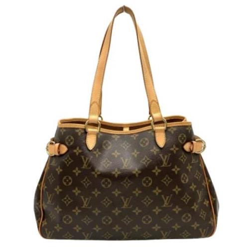 Pre-owned Canvas totes Louis Vuitton Vintage , Brown , Dames