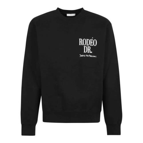 Zwarte Sweatshirt Aw24 Herenmode 1989 Studio , Black , Heren