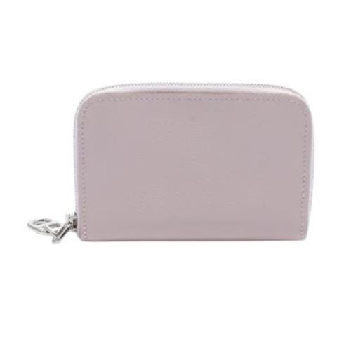 Pre-owned Canvas wallets Hermès Vintage , Pink , Dames