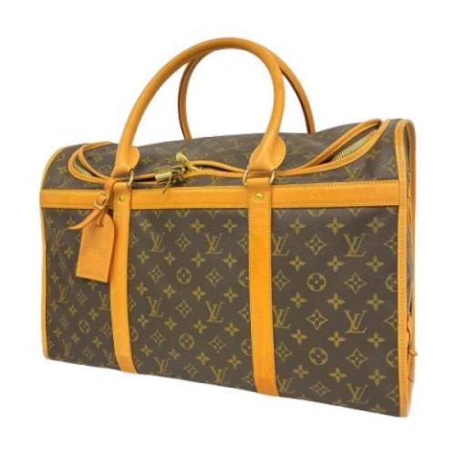 Pre-owned Canvas travel-bags Louis Vuitton Vintage , Brown , Dames