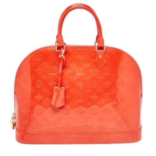 Pre-owned Leather louis-vuitton-bags Louis Vuitton Vintage , Red , Dam...