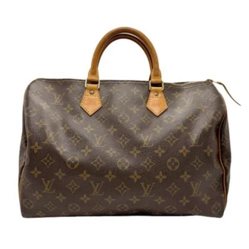 Pre-owned Canvas louis-vuitton-bags Louis Vuitton Vintage , Brown , Da...