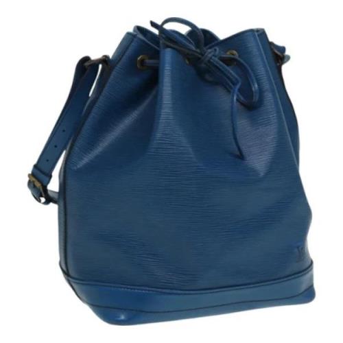 Pre-owned Leather louis-vuitton-bags Louis Vuitton Vintage , Blue , Da...