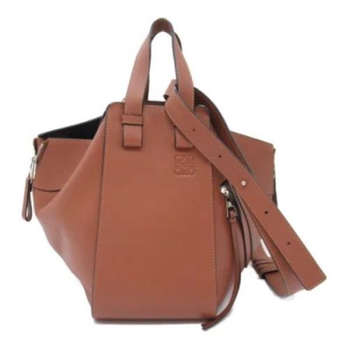 Pre-owned Leather shoulder-bags Loewe Pre-owned , Brown , Dames