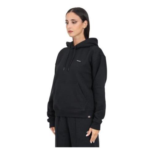 Zwarte Dames Hoodie Stijlvol Clancy Dickies , Black , Dames