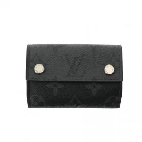 Pre-owned Fabric wallets Louis Vuitton Vintage , Black , Dames