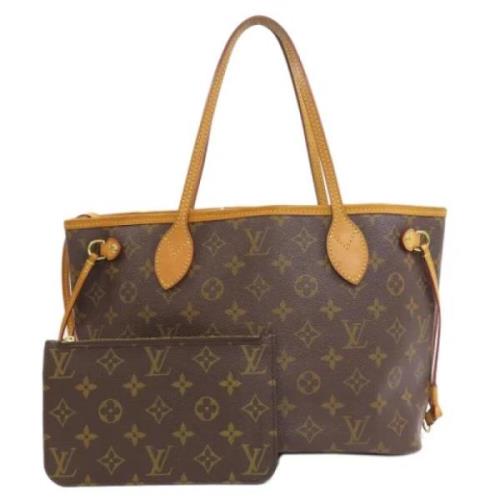 Pre-owned Fabric louis-vuitton-bags Louis Vuitton Vintage , Brown , Da...