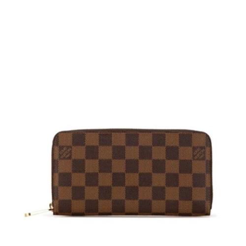 Pre-owned Plastic wallets Louis Vuitton Vintage , Brown , Dames