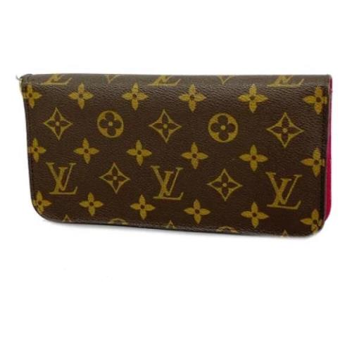 Pre-owned Fabric wallets Louis Vuitton Vintage , Brown , Dames