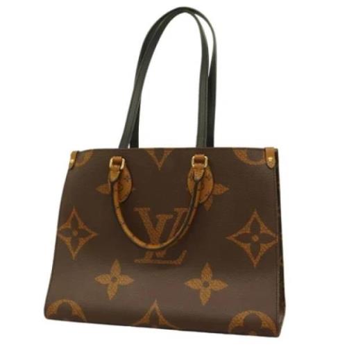 Pre-owned Fabric louis-vuitton-bags Louis Vuitton Vintage , Brown , Da...