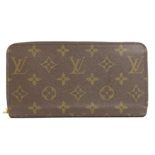 Pre-owned Canvas wallets Louis Vuitton Vintage , Brown , Dames