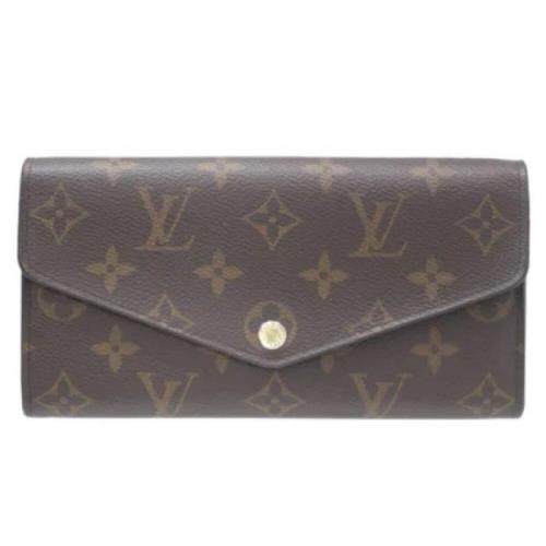 Pre-owned Fabric wallets Louis Vuitton Vintage , Brown , Dames