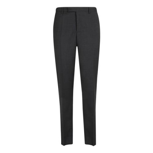 Metallic Broek Aw24 Emporio Armani , Gray , Heren