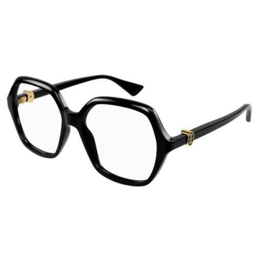 Stijlvolle Bril Om Je Look Te Verbeteren Cartier , Black , Unisex