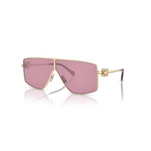 Glamoureuze zonnebrillencollectie Miu Miu , Yellow , Unisex