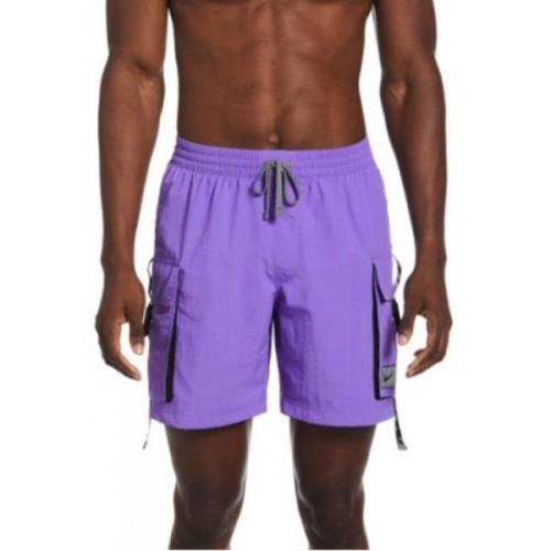 Paarse Zwemshorts voor Mannen Nike , Purple , Heren