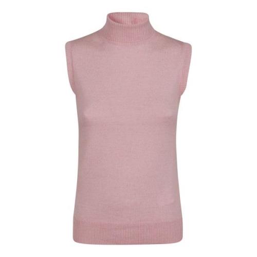 Roze & Paarse Ardenza Mock Turtleneck Sweater Max Mara , Pink , Dames