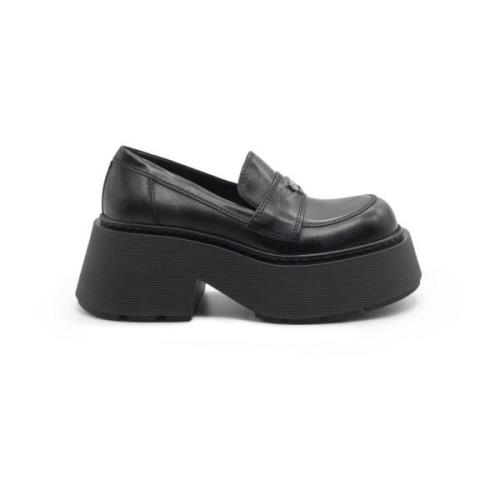 Pennyloafer Stripy in Zwart Vic Matié , Black , Dames