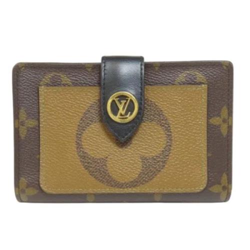 Pre-owned Fabric wallets Louis Vuitton Vintage , Brown , Dames