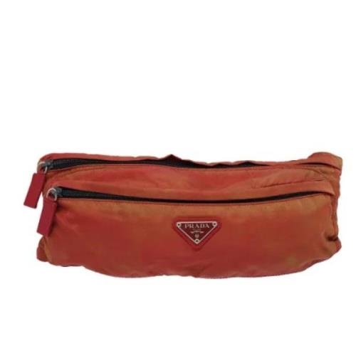 Pre-owned Fabric prada-bags Prada Vintage , Red , Dames