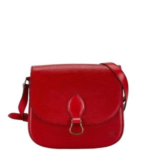 Pre-owned Leather louis-vuitton-bags Louis Vuitton Vintage , Red , Dam...