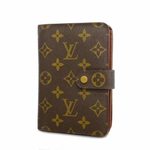 Pre-owned Fabric wallets Louis Vuitton Vintage , Brown , Dames