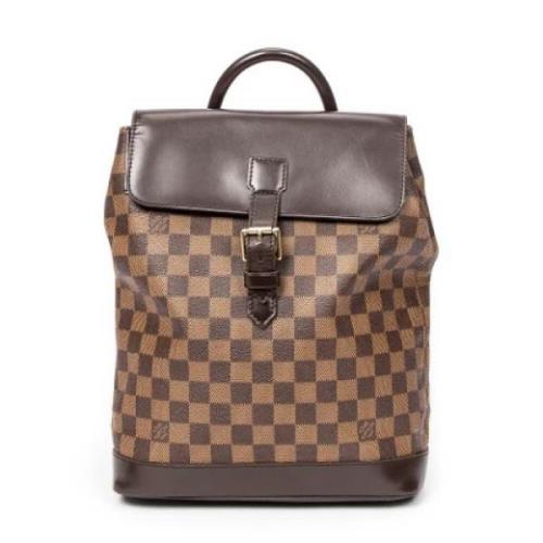 Pre-owned Coated canvas shoulder-bags Louis Vuitton Vintage , Brown , ...