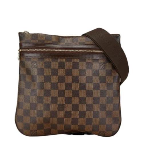 Pre-owned Leather louis-vuitton-bags Louis Vuitton Vintage , Brown , D...