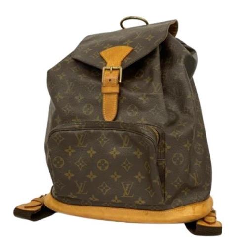 Pre-owned Fabric louis-vuitton-bags Louis Vuitton Vintage , Brown , Da...