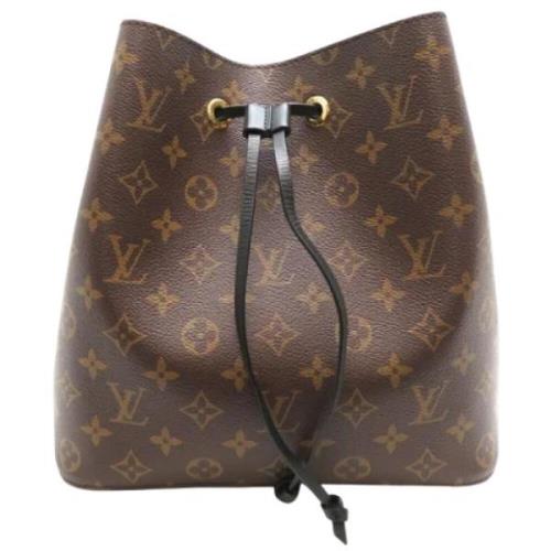 Pre-owned Fabric louis-vuitton-bags Louis Vuitton Vintage , Brown , Da...