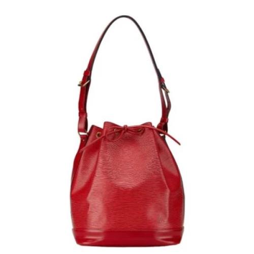 Pre-owned Leather louis-vuitton-bags Louis Vuitton Vintage , Red , Dam...