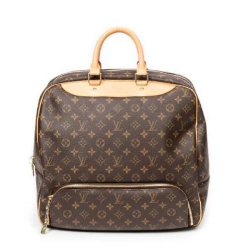 Pre-owned Coated canvas travel-bags Louis Vuitton Vintage , Brown , Da...