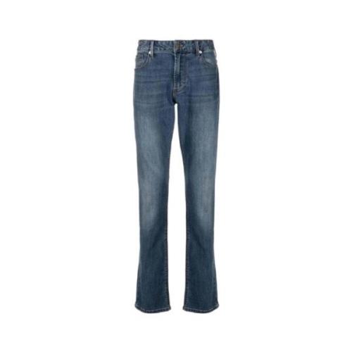 Denim Jeans 5 Zak Armani , Blue , Heren