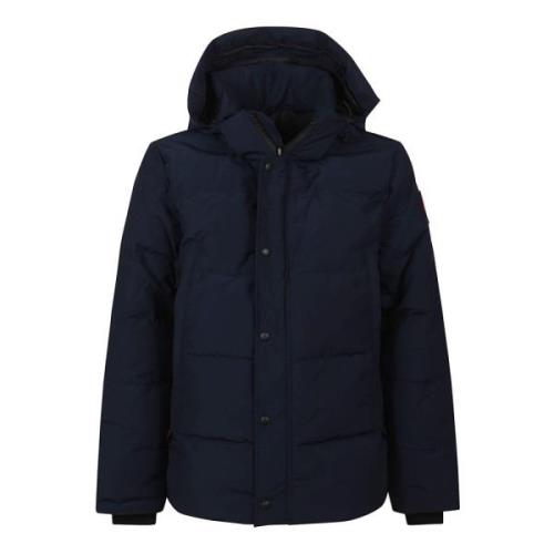 Stijlvolle Parka Jas voor Buitenshuis Avonturen Canada Goose , Blue , ...