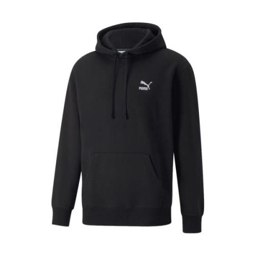 Klassieke Zwarte Hoodie voor Mannen Puma , Black , Heren